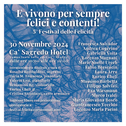 5th Festival delle Felicità