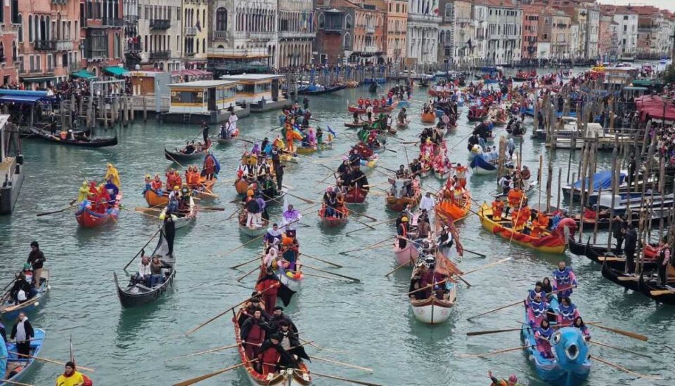 Venetian Festival – Masked water procession